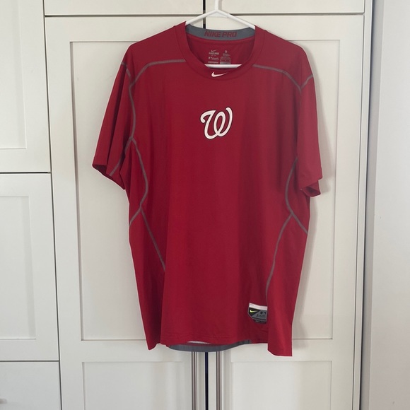 Nike Pro MLB T Shirt - Washington Nationals - Picture 1 of 8